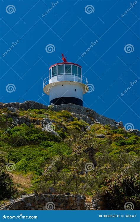 Lighthouse on Cape of Good Hope Stock Image - Image of coast, tourism: 303952815