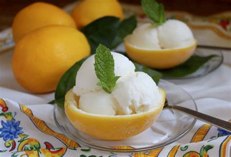 Lemon Gelato Ice Cream Recipe | Deporecipe.co