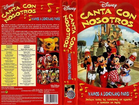 Disney Sing Along Songs: Let's Go to Disneyland Paris (Spanish, Spain) | Sing along songs ...