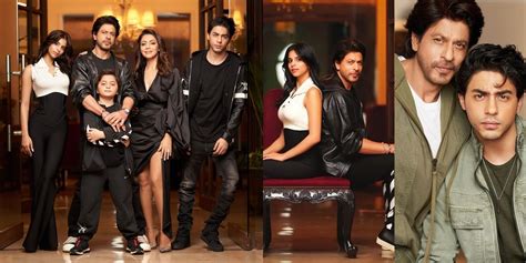 Shahrukh Khan's Family Photoshoot with All Good Looking, Aryan Called a Photocopy of His Father ...