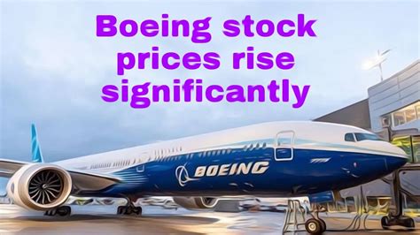 boeing stock price!! stock market news!! boeing settlement - YouTube