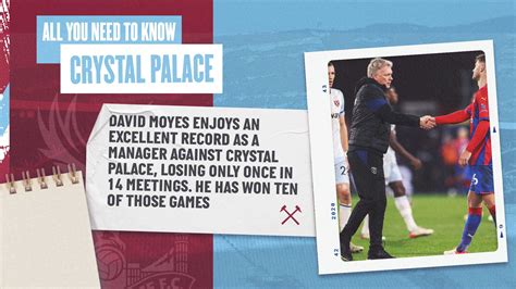 West Ham United v Crystal Palace - All You Need To Know | West Ham United F.C.