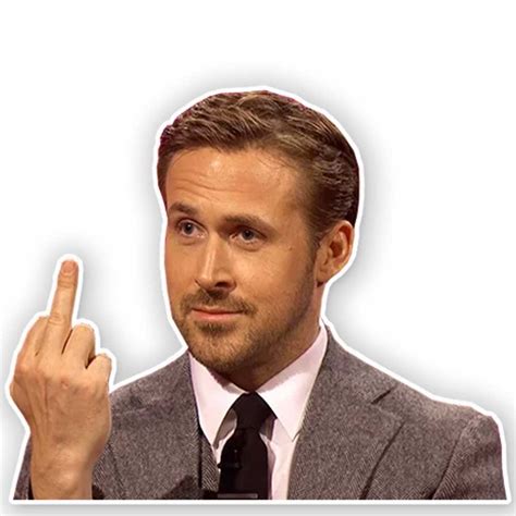 Ryan Gosling Meme Sticker - RealShope