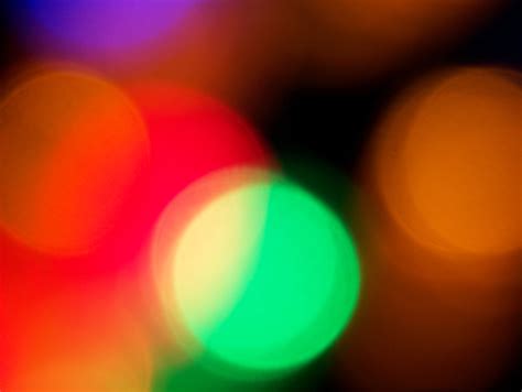 Out-of-Focus Christmas Lights Free Stock Photo - Public Domain Pictures