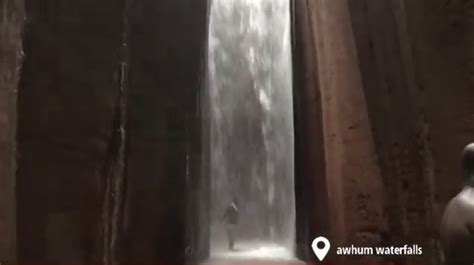 Have You Heard Of Ancient And Mystic Awhum Waterfalls In Enugu Before?(video) - Travel - Nigeria