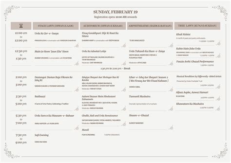 Jashn-e-Rekhta releases schedule for Urdu festival