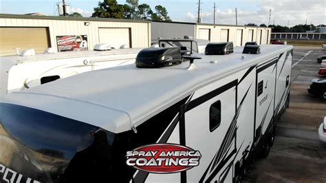 Benefits of RV roof coating - Spray America Coatings