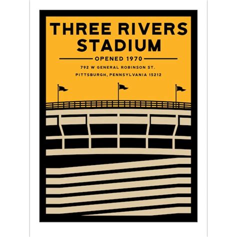 Three Rivers Stadium - Etsy