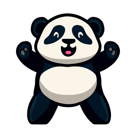 Panda clipart transparent background 24044237 PNG