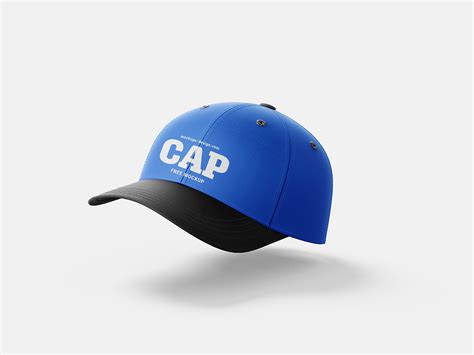 baseball cap free mockup, Baseball Cap PSD Mockups - 100circus.com