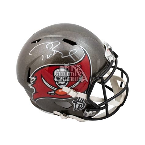 Tom Brady Autographed Tampa Bay Buccaneers Speed Replica Full-Size ...