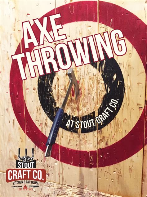 Axe Cages at Stout Craft Co. for throwing Axes in Menomonie - WI