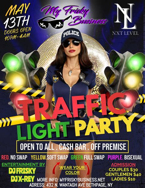 Traffic Light Party — MY FRISKY BUSINESS