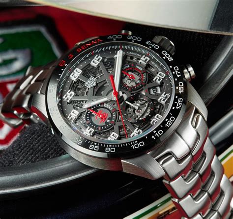 TAG Heuer Carrera Heuer 02 Tourbillon & Automatic Chronograph Ayrton ...