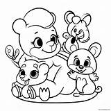 Baby Disney Characters Coloring Page 32463 25662 sketch template