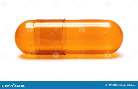 Orange Pill Royalty Free Stock Photos - Image: 19553008