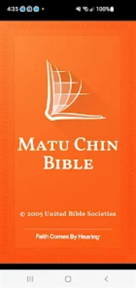 Chin Matu Bible para Android - Descargar