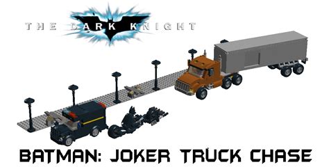 LEGO IDEAS - Batman the dark knight: joker truck chase