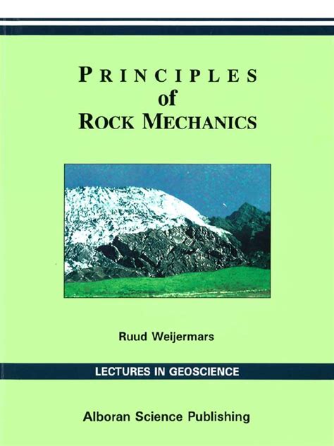 Principles of Rock Mechanics E-Book 2011