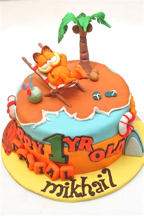 Melting Bites - Something Sweet By MeltingBites: Garfield Birthday Cake