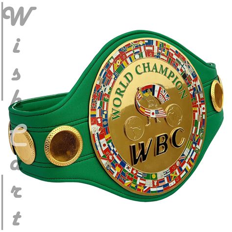 WBC World Championship Belt - Exclusive Masterpiece for Elite Boxing ...