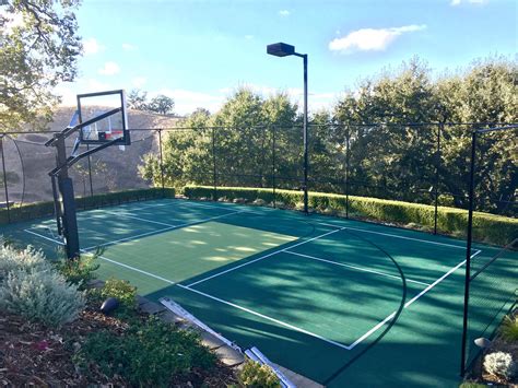 Backyard Basketball Courts - Outdoor Residential | AllSport America