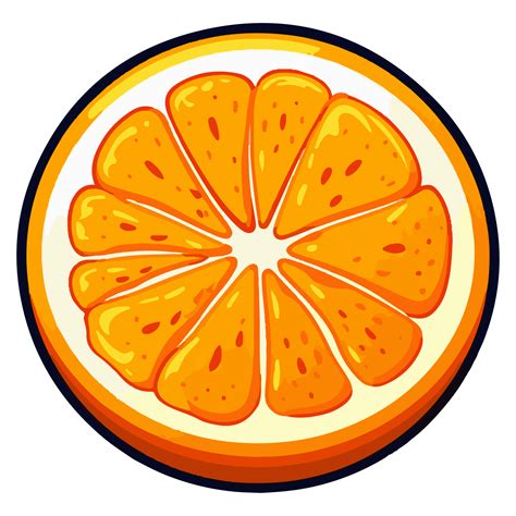 slice orange cartoon 24912310 PNG