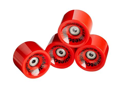 Ridge 70mm 78A PU Longboard Skate Wheels w ABEC 7 Bearings Set of 4 – Mini cruiser skateboards ...