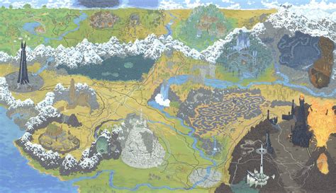 'Walk' The Paths Of Your Favorite Characters With These Awesome Movie Maps | Middle earth map ...