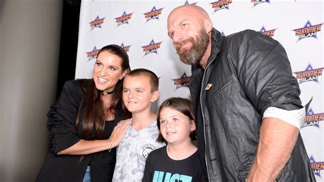 Triple H & Stephanie McMahon meet the WWE Universe in Brooklyn to benefit Connor's Cure - YouTube