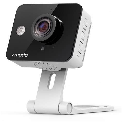 Zmodo Wired 720p HD Mini Wi-Fi Standard Surveillance Camera with Smartphone Remote Viewing 2-Way ...