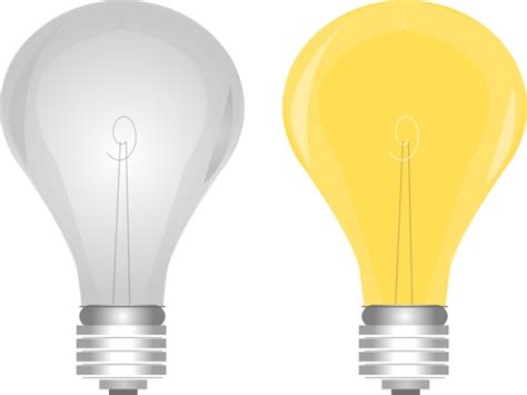 Lightbulb On Off clip art Vectors graphic art designs in editable .ai .eps .svg format free and ...