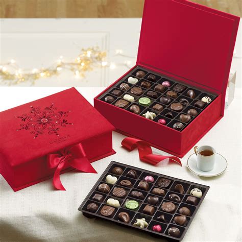 Luxury Gift Box of Chocolates with Swarovski Elements at Godiva ...