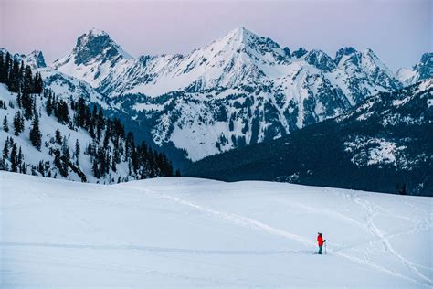 Artist Point Snowshoe Trail at Mt. Baker | Stunning Sunset Photos ...