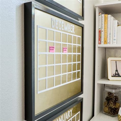 How to Make a Custom Dry Erase Board Without a Custom Budget - Polished ...