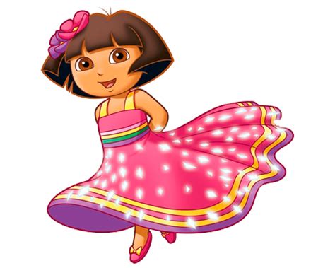 Cartoon Characters: Dora The Explorer (PNG)