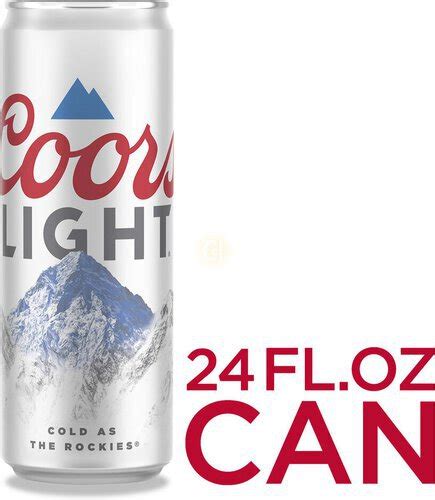 Coors Light Cans 24OZ - Kappy's Fine Wines & Spirits