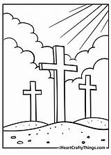 Jesus Cross Coloring Page  Free Printable Templates sketch template