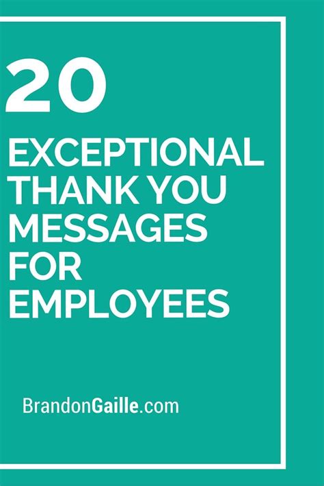 50 Long Thank You Notes for Employees (Year End & Speeches) | How to ...