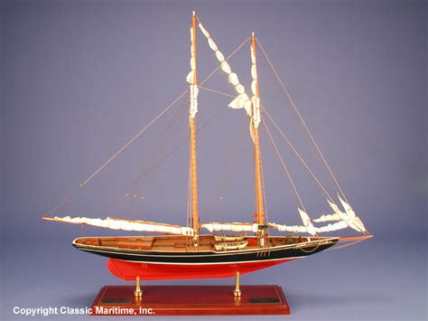 Wooden Model Ships - Bluenose Ship Model