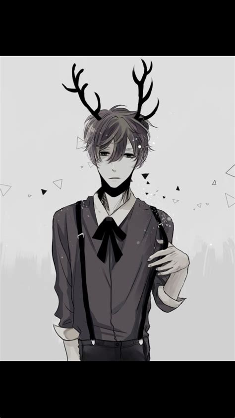 Anime boy with antlers | Anime and Manga | Pinterest