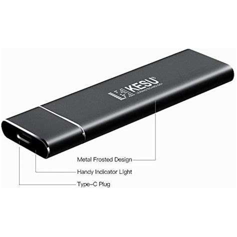 External SSD 512G, Portable Solid State Drive, USB 3.1 Gen 2,540M/s ...