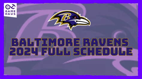 Ravens Schedule 2024 To 2024 Tickets - Alysa Martynne