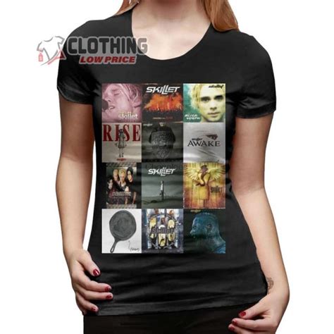 Skillet Band Lori Rise Album Artwork Merch Skillet Concert 2023 Shirt ...