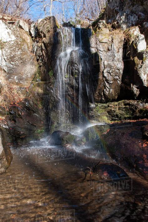 Waterfall in Shenandoah National Park, Virginia, USA - Stock Photo ...