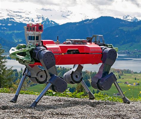 ANYmal Quadruped Robot Dog Learns How to Hike the Swiss Alps Without ...