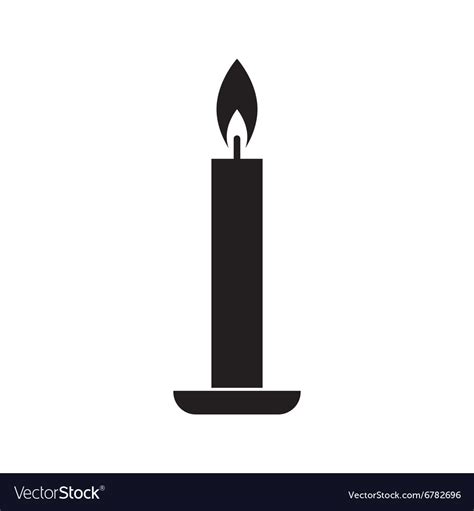 Candle Silhouette Svg