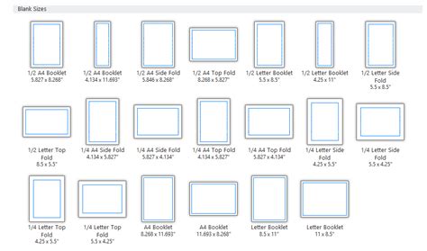 Standard Card Sizes and Widths for DIY Stationery