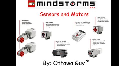 Lego Mindstorms EV3 - Sensors and Motors - Lesson 1 (Introduction) - YouTube