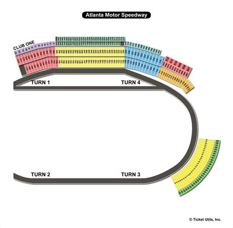 Atlanta Motor Speedway, Hampton GA - Seating Chart View